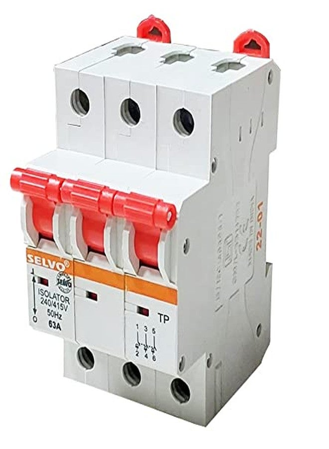 Selvo 63A Three Pole (TP) ISOLATOR - Image 1